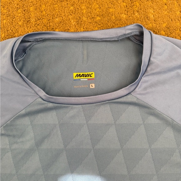 MAVIC Blue Cycling Shirt Large - Picture 4 of 6